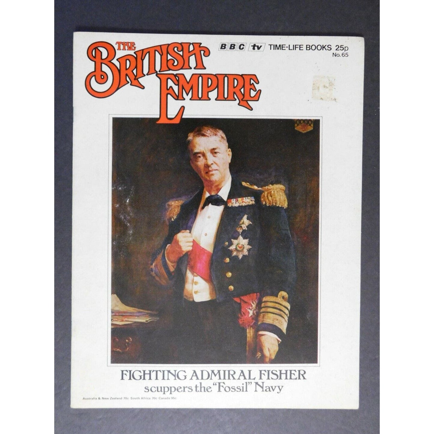 BBC's c1973 "The British Empire" Fighting Admiral Fisher 26pgs.