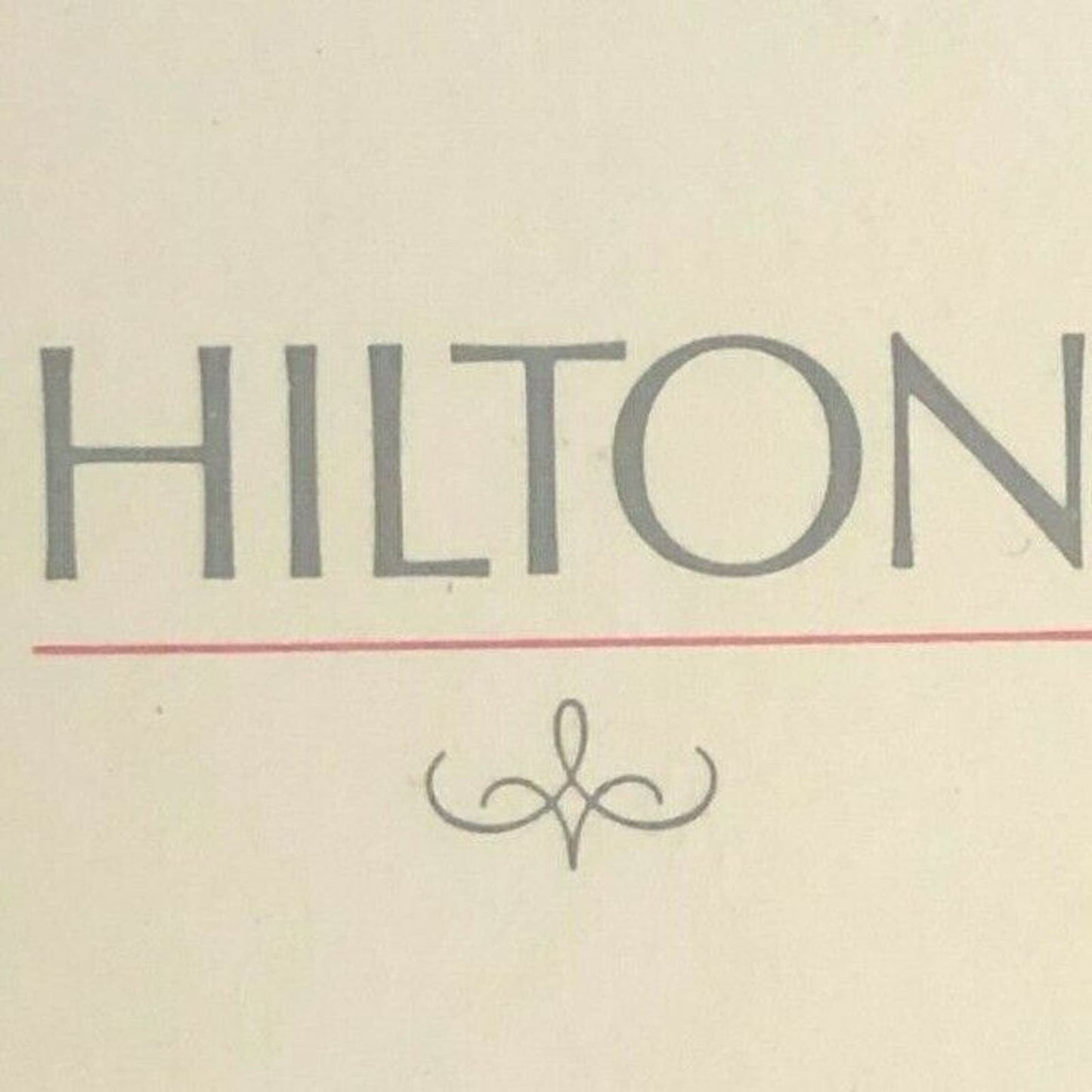 Vintage c1970's-80's Full Matchbook "Hilton" (Hotels)
