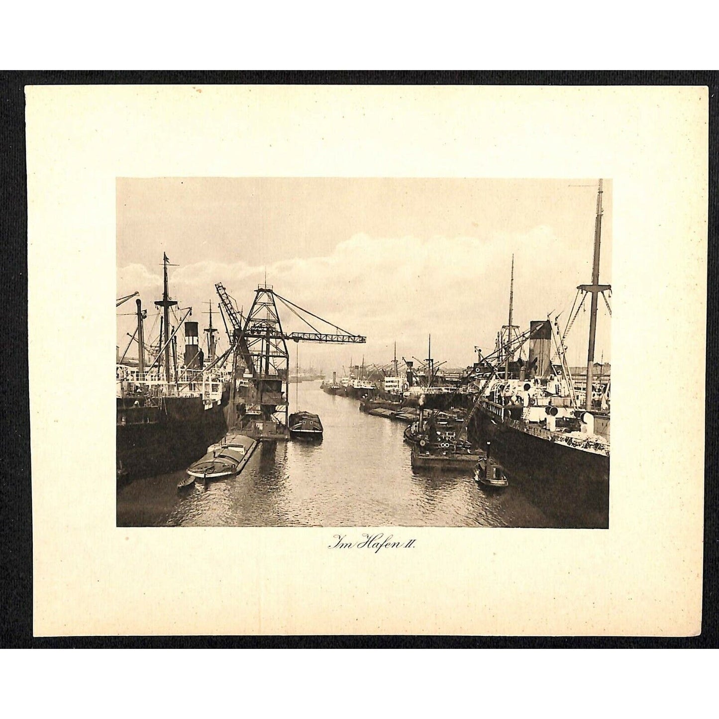 Group of 4 c1930's-40's Cruise Line Art 7" x 8 1/2" Nordd. Lloyd Roland Columbus