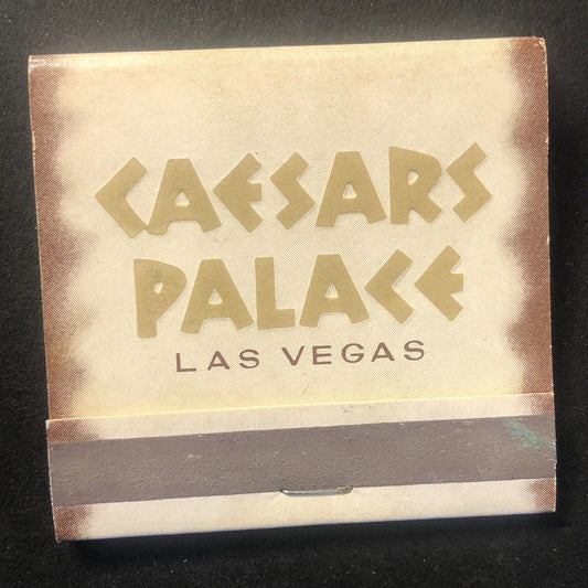Caesars Palace Las Vegas Vintage Full Matchbook c1967-73