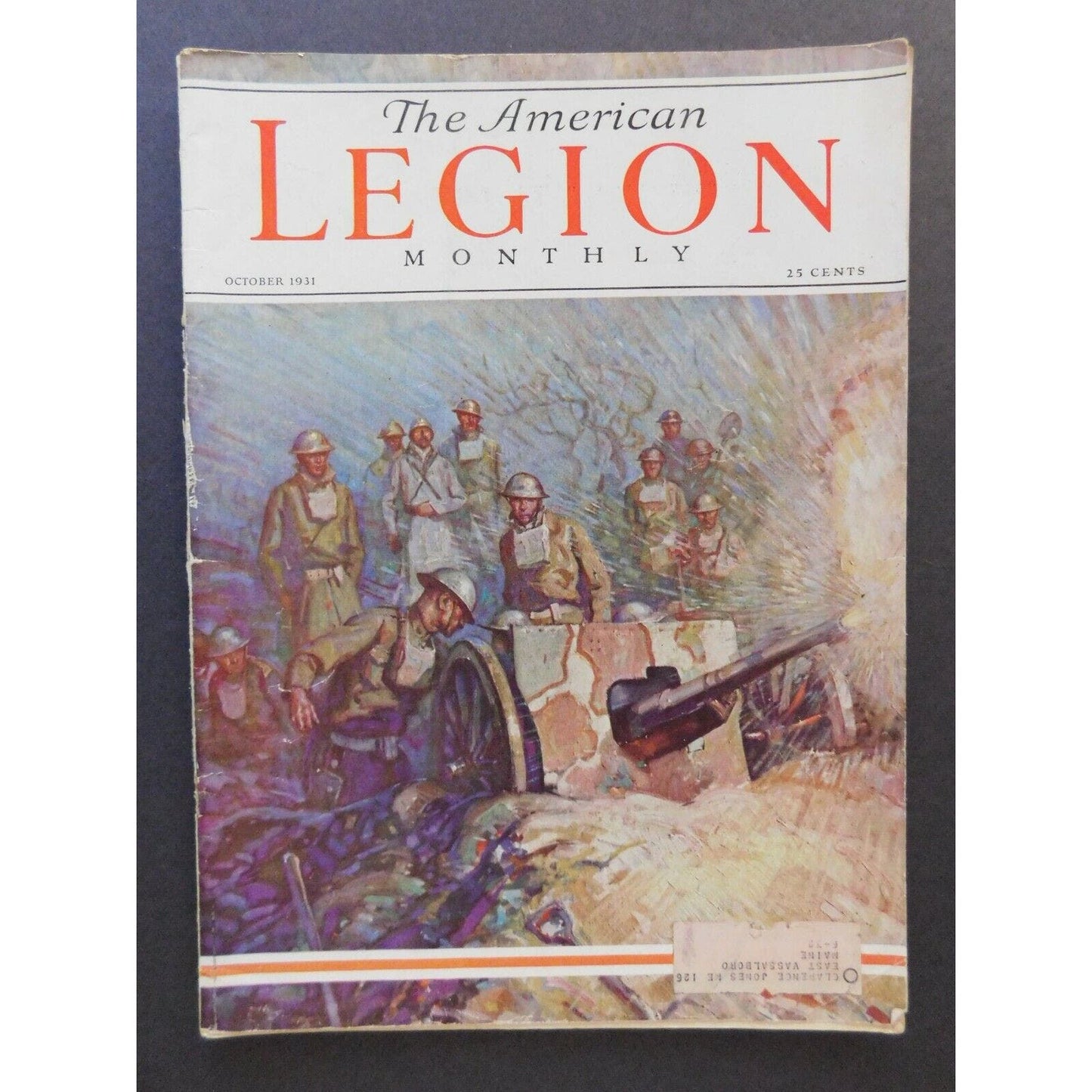 "The American Legion Monthly" Oct 1931 - 80 pgs.