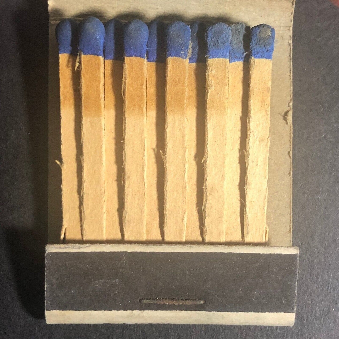 California Eastern Line Quaker C&E Full 20-Str Wooden Matchbook c1930's-40's VGC