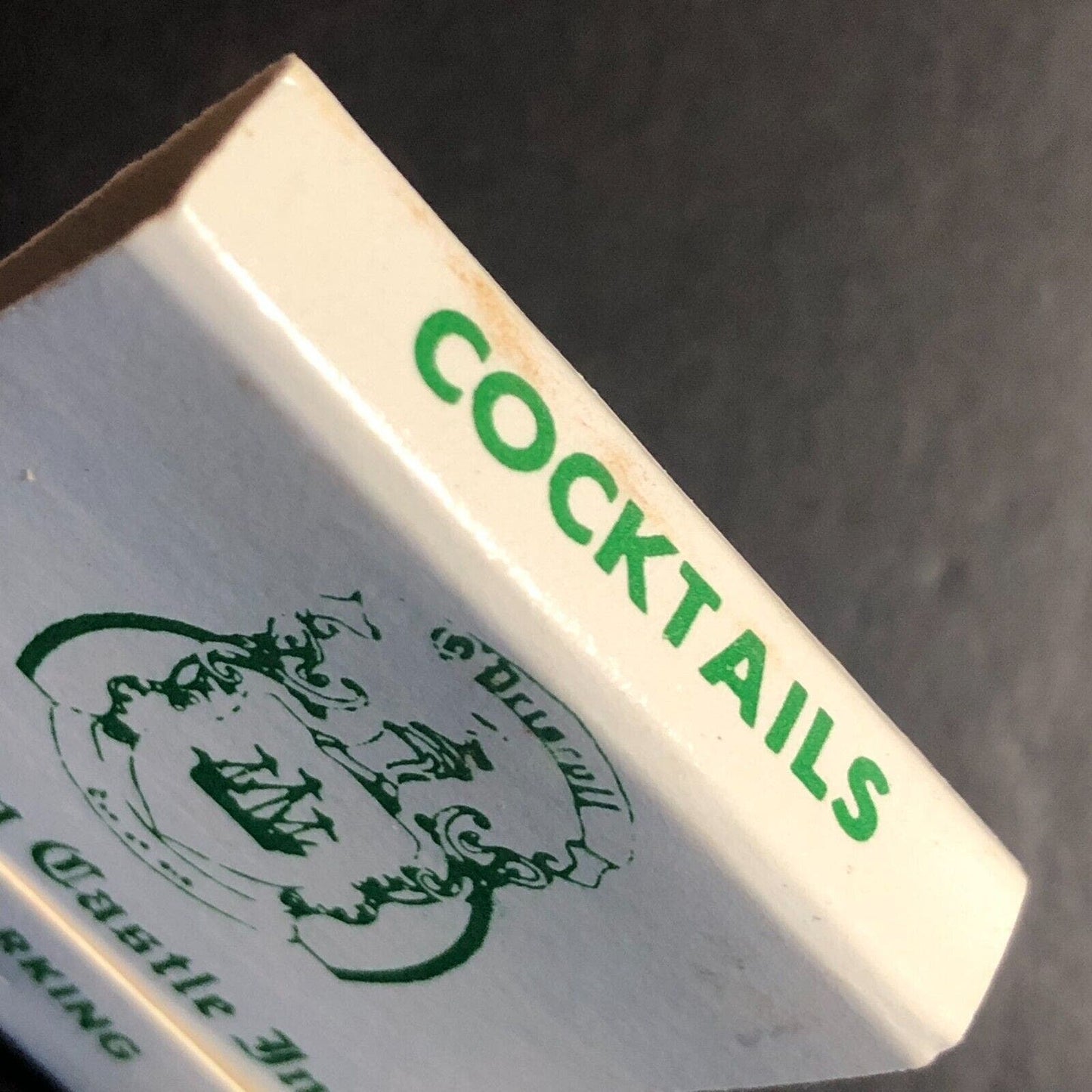 Killarney Castle Inn Restaurant Palos Hills, IL Full Matchbook c1974-84