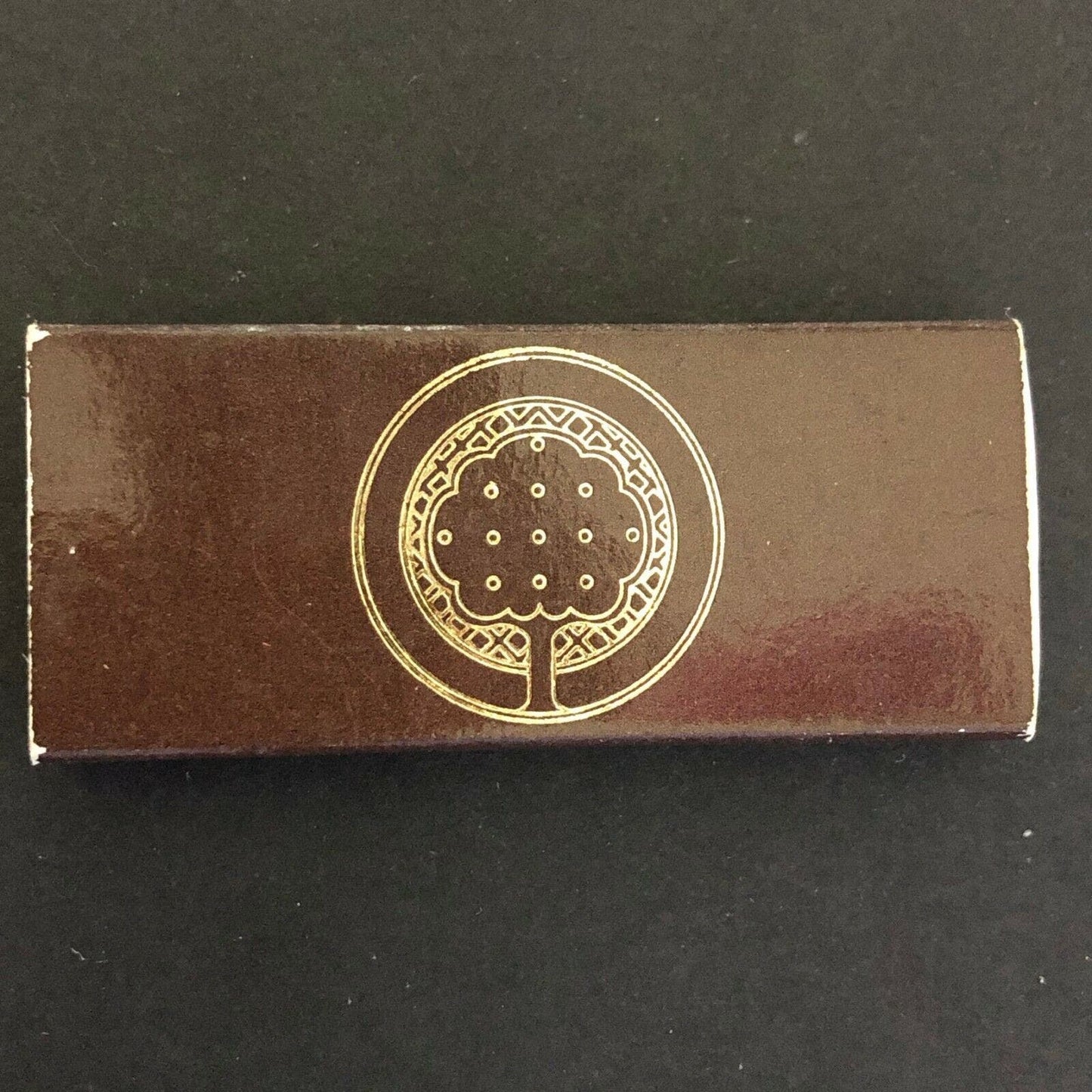 c1970's-80's Wooden Matchbox Matchbook "Fort Meade Officer's Club"