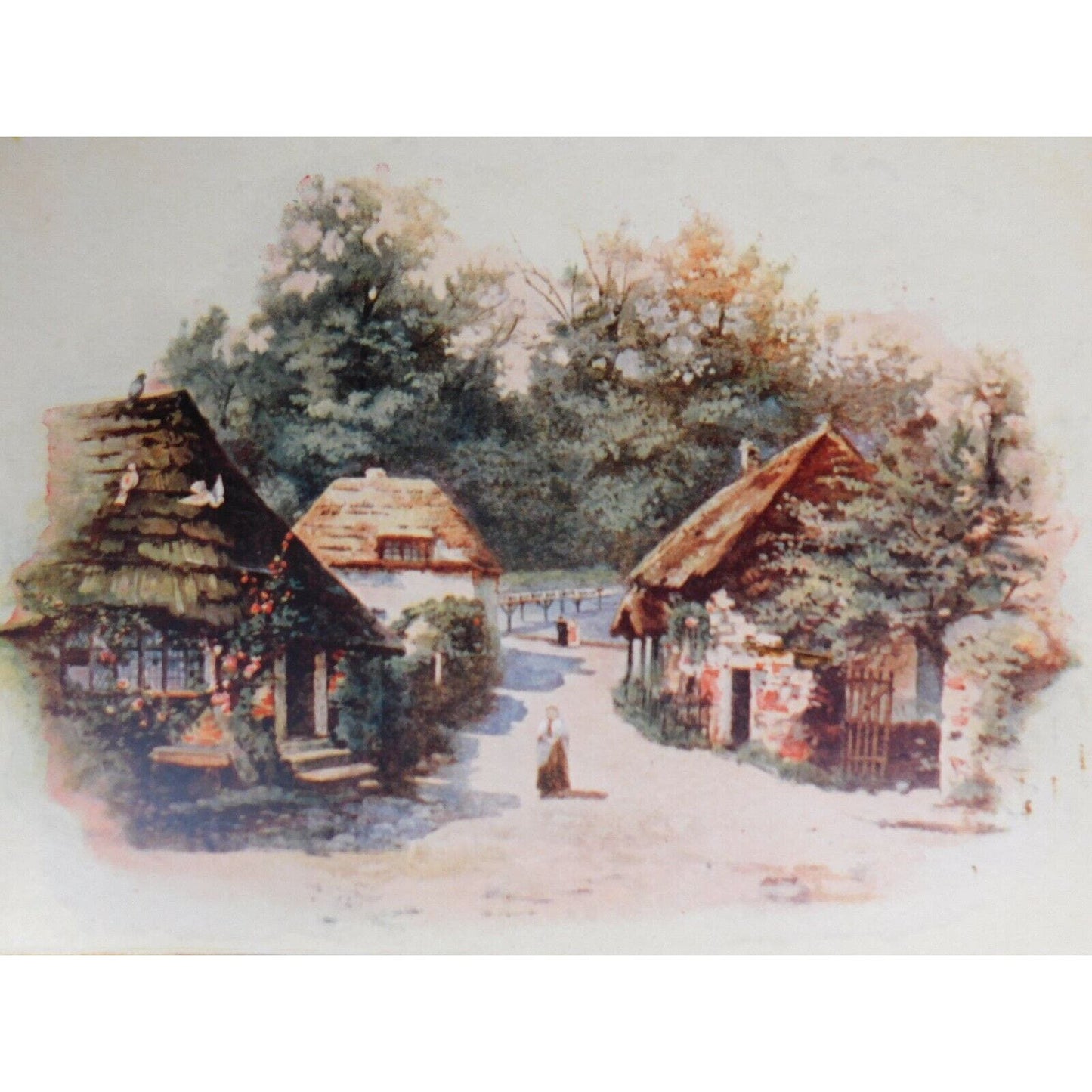 J. B. Brockway Groceries Flour..Oysters Lard 1901 Calendar Vermont