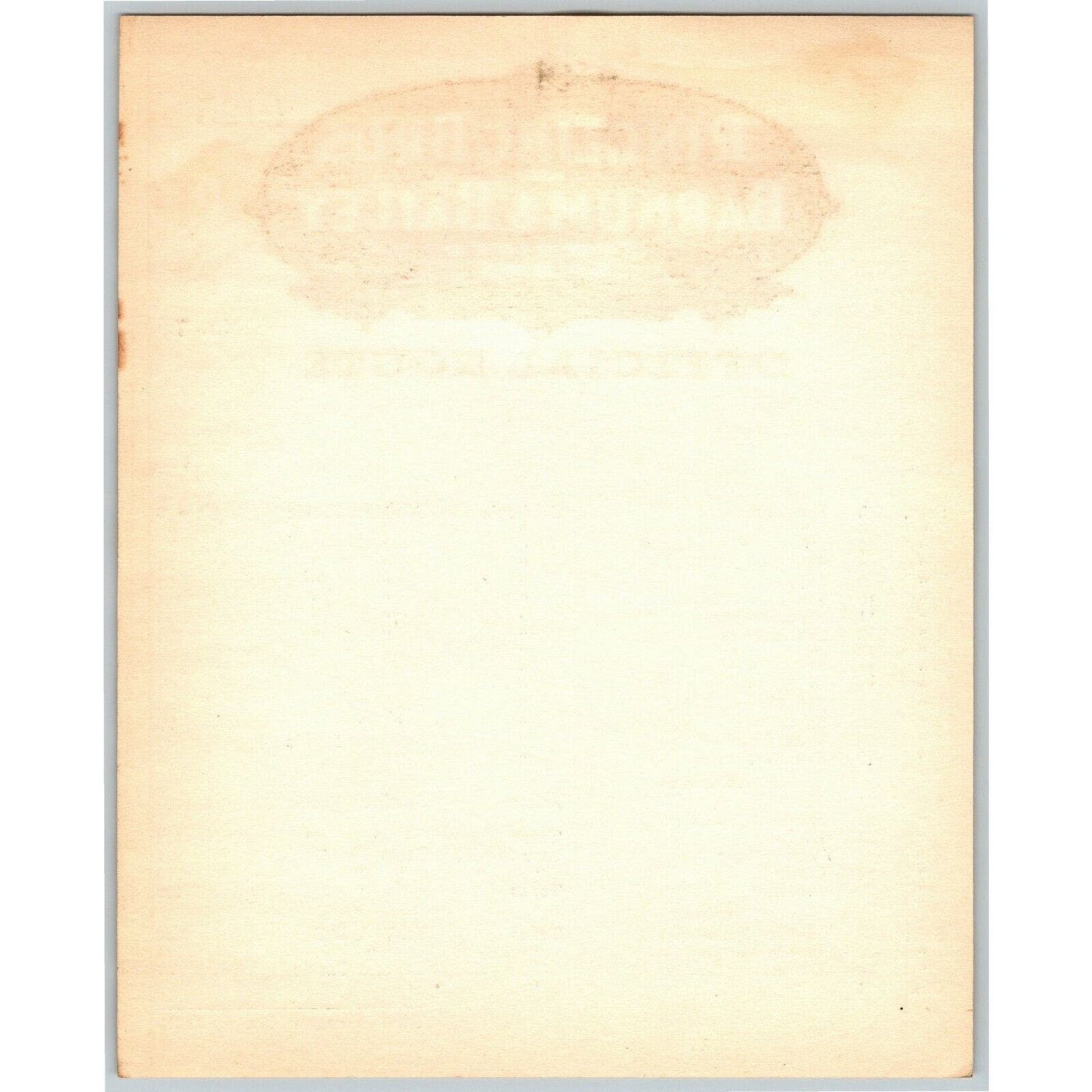 Ringling Bros. B&B Circus Route Card California Phoenix New Mexico Scarce 1925
