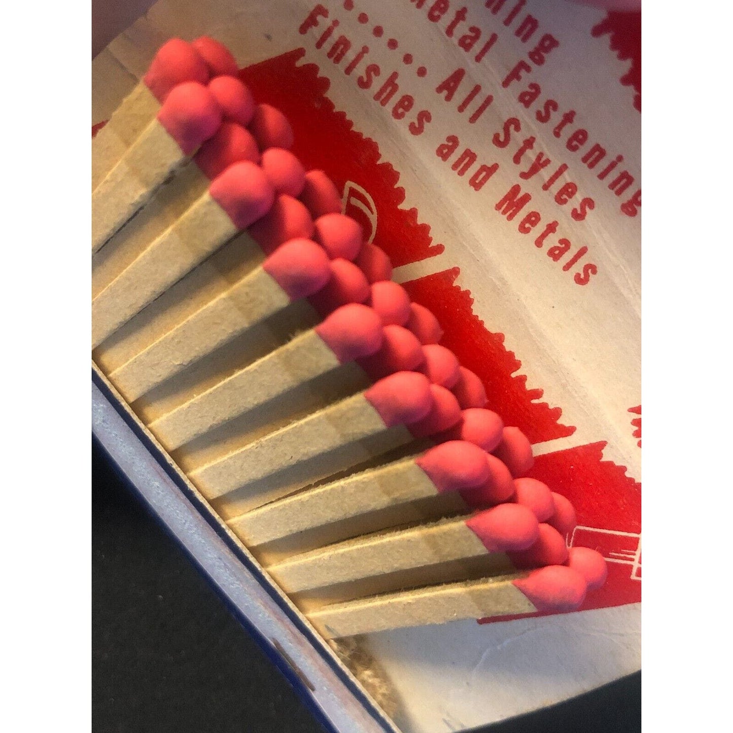 Sterling Bolt Co. Chicago Vintage 3/4 Full Matchbook c1950 - 1960
