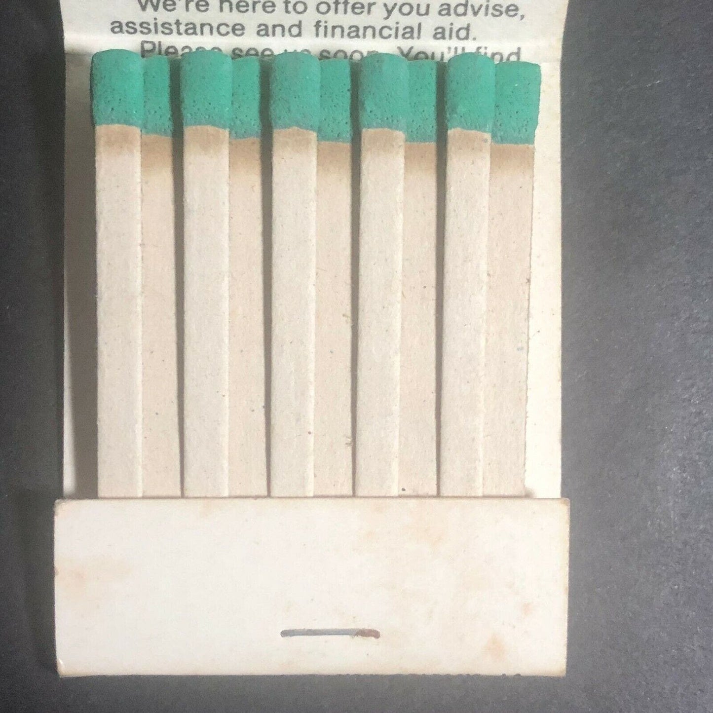 80's Full Matchbook "Merchants Bank" Gulfpoint Waveland Long Beach Hardy Court