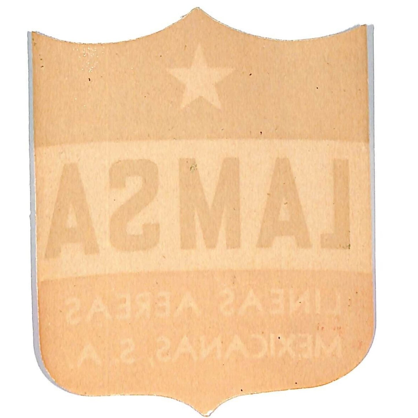 Delta Airlines LAMSA Lineas Aereas Mexicanas, S.A. Shield Luggage Label Scarce