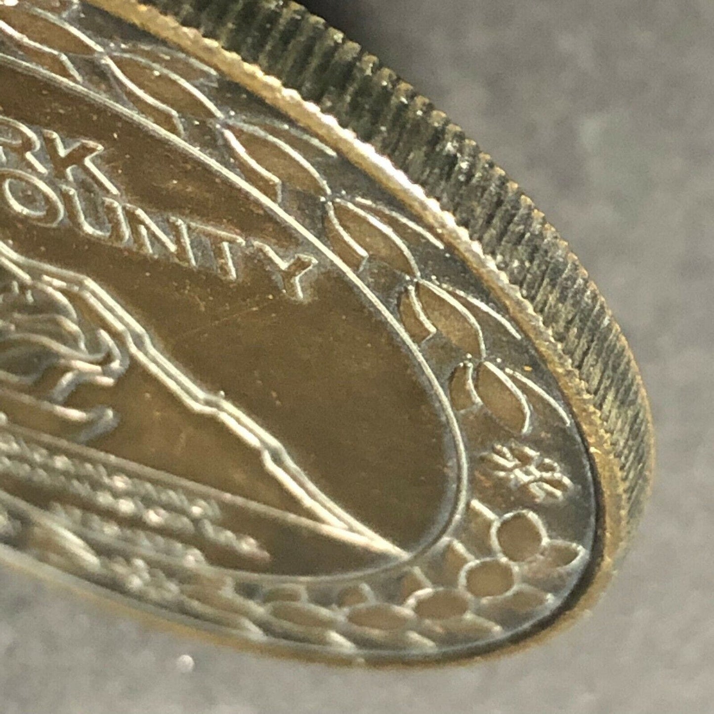 Scarce 1975 York County Bicentennial Commission Medallion Token 39mm 25gm