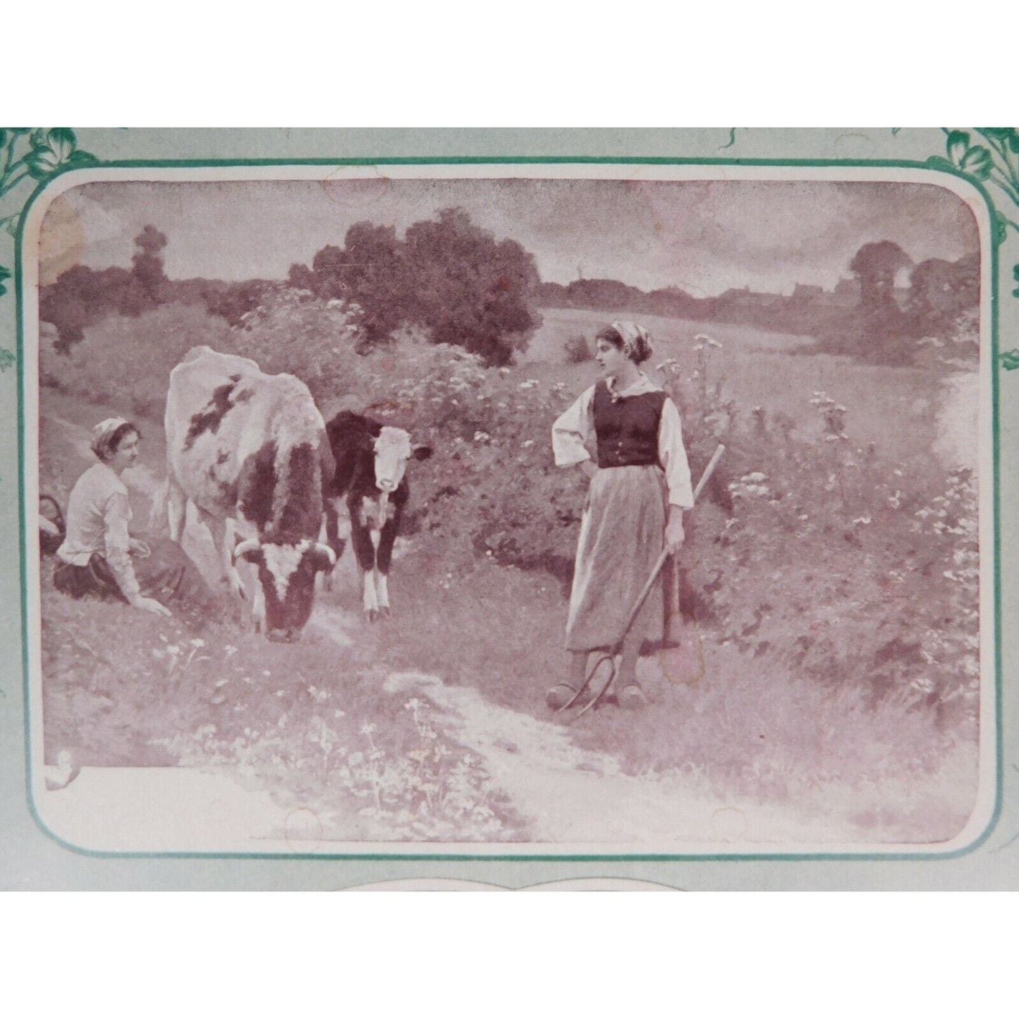 C. E. Ingalls "Meats And Provisions" 1905 Calendar Williamstown Vermont