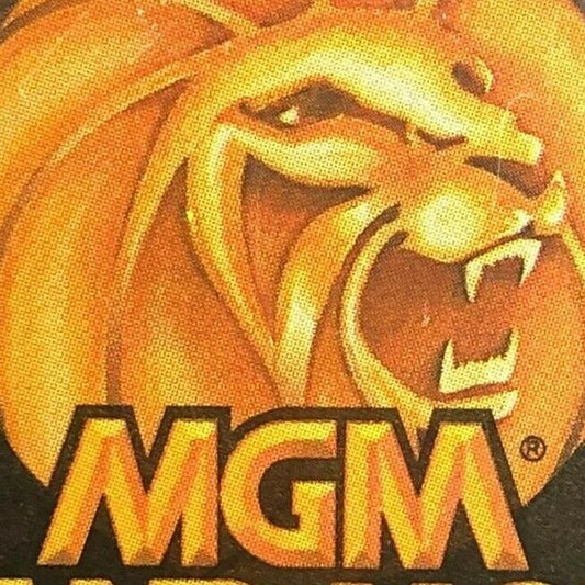 80's Full Matchbook "MGM Grand Casino" "Donn Arden's Jubilee" Las Vegas, NV