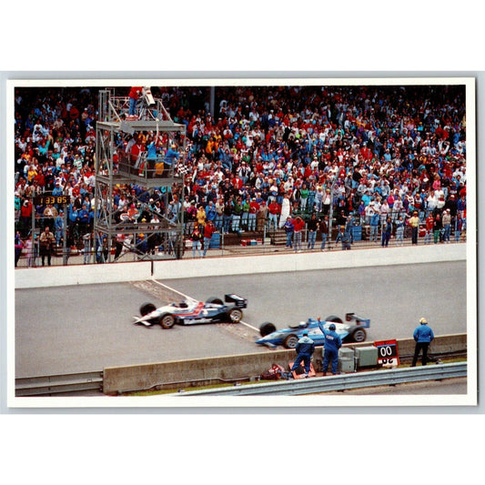 c1992 Indy 500 - Scott Goodyear - Motor Speedway NOS 4" x 5 3/4" Postcard