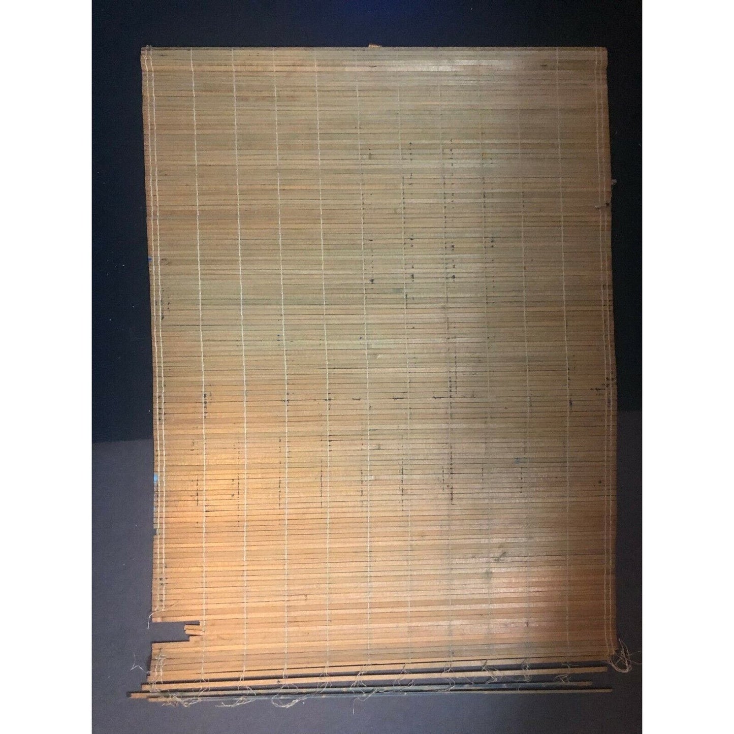 Vintage Bamboo Slit Advertising "Groth Bros. Hardware Co. Cedarburg, WIS" Art