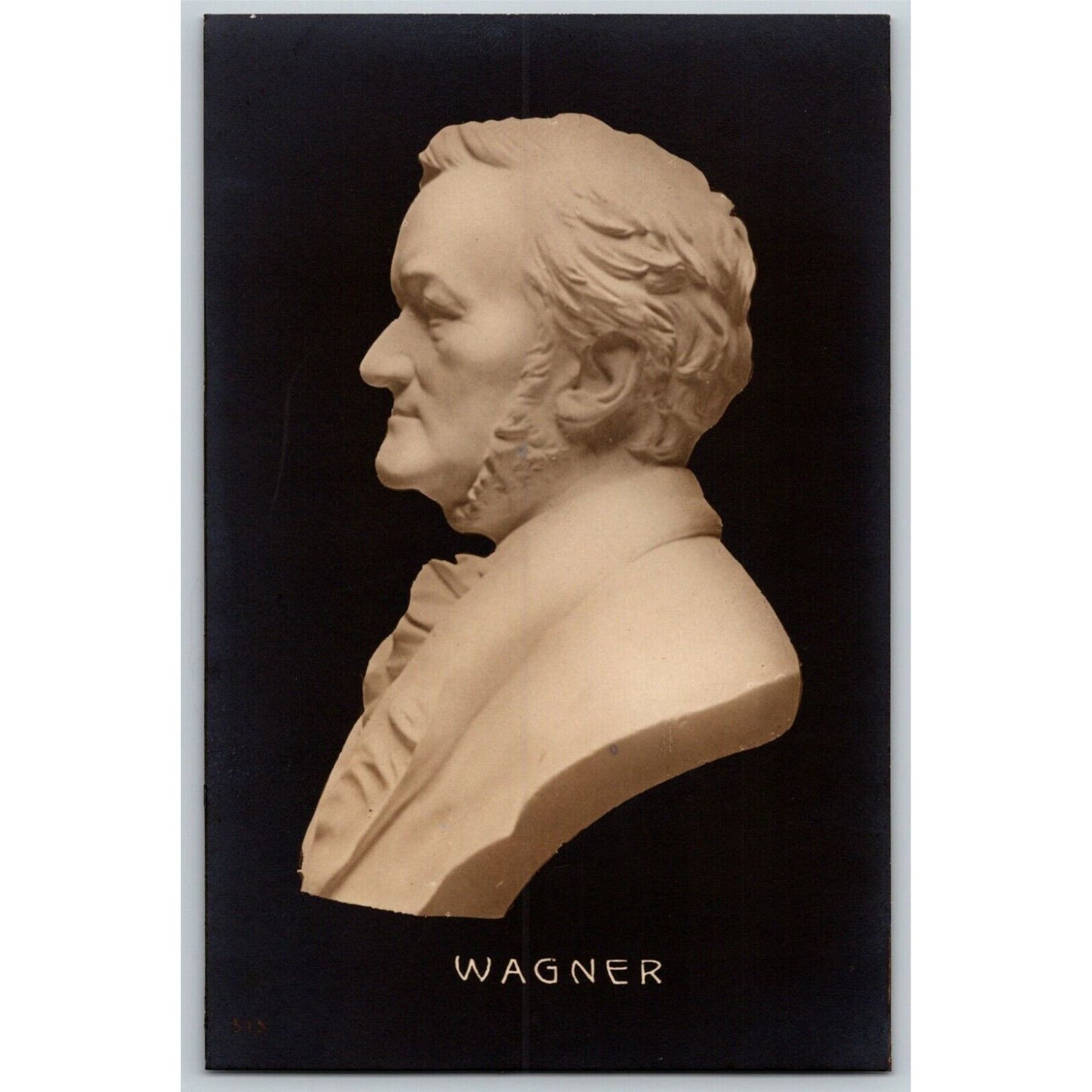 Vintage c1910's Postcard - Composer Richard Wagner