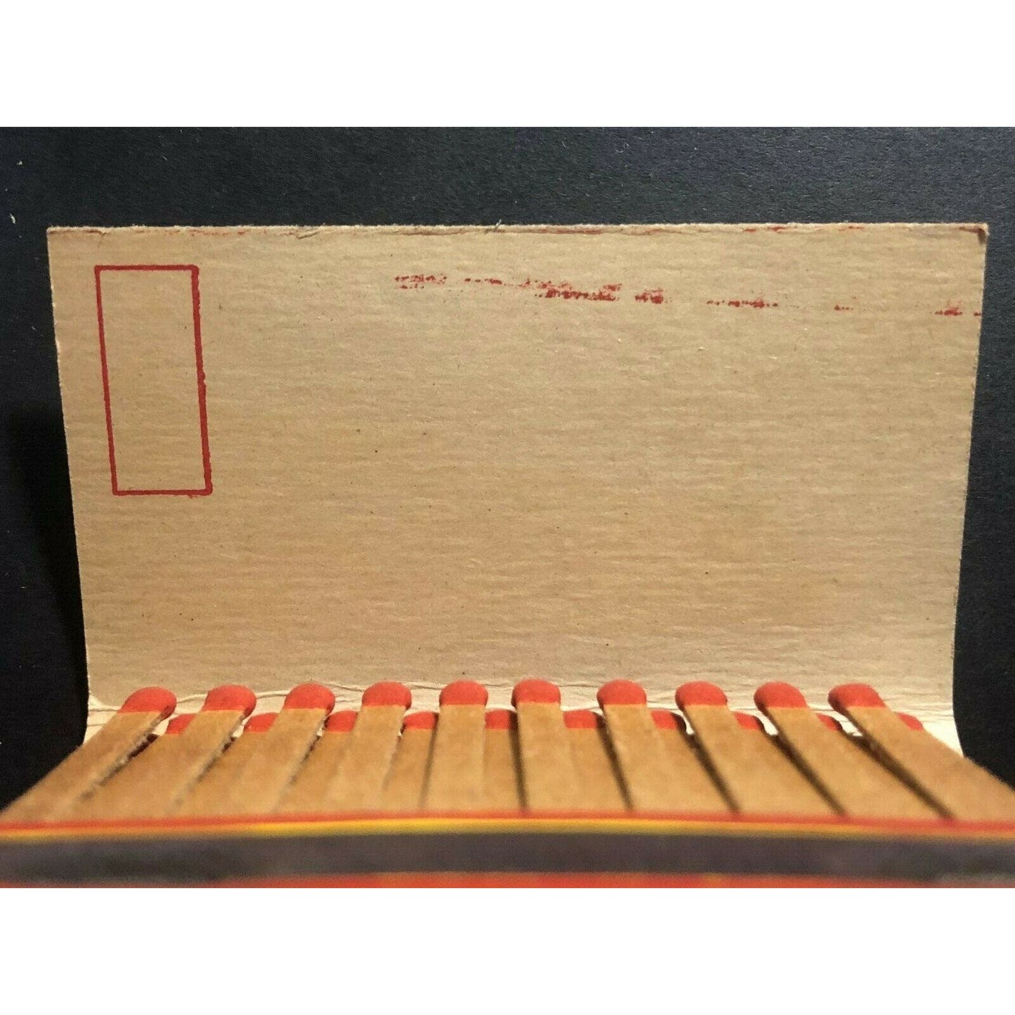Scarce c1940's Full Matchbook Ordnance Training Center Camp Santa Anna Calif.