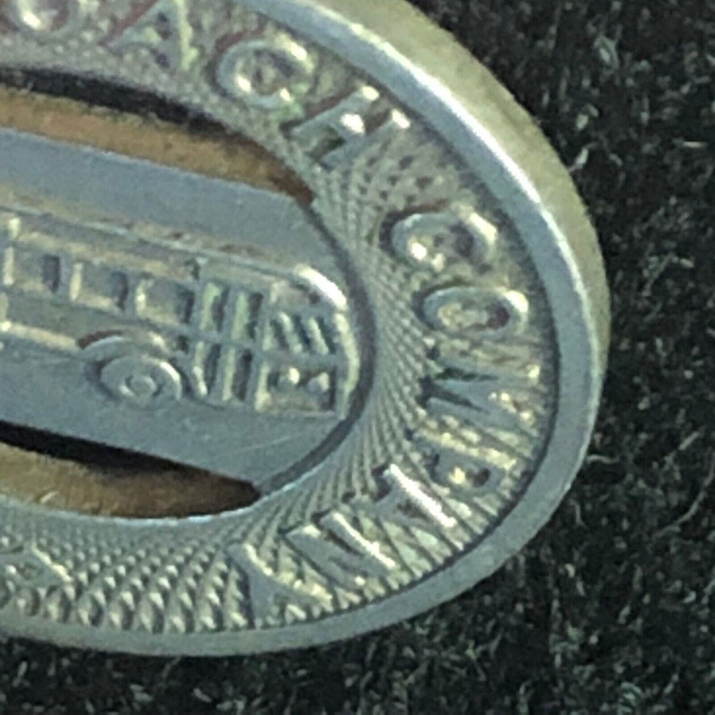 Florence Coach Company (SC) G/F One Fare Bus Token 16mm VGC