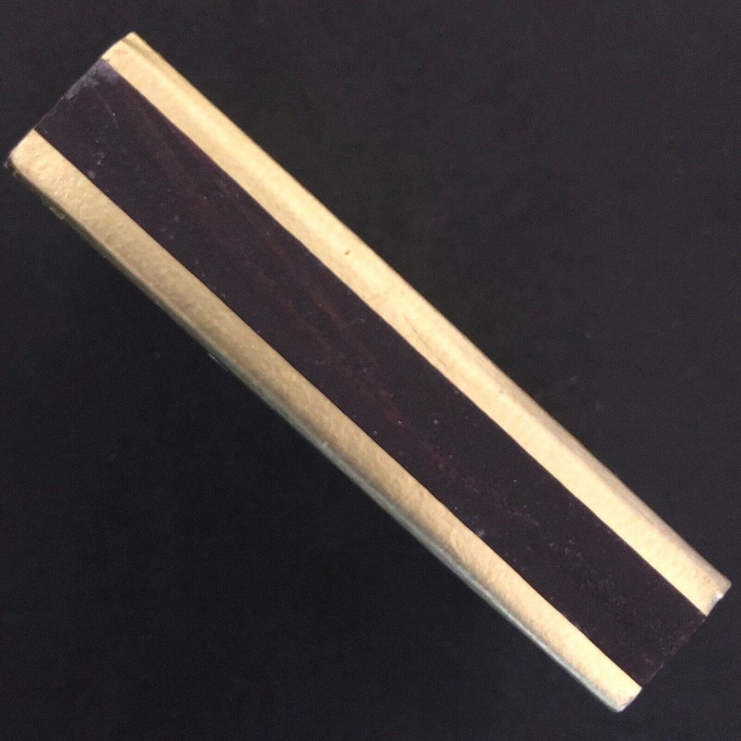 c1970's-80's Wooden Matchbox Matchbook "The Glaverbel"
