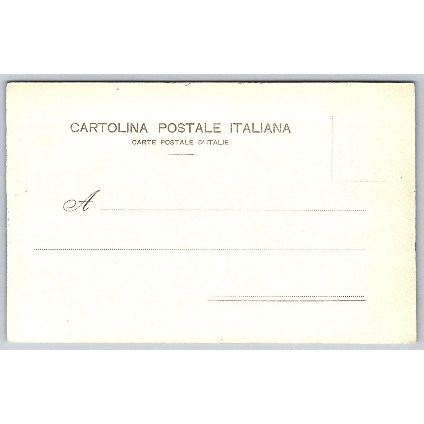 Palermo Monte Pellegrino Boats Port Postcard c1901-1907 NP