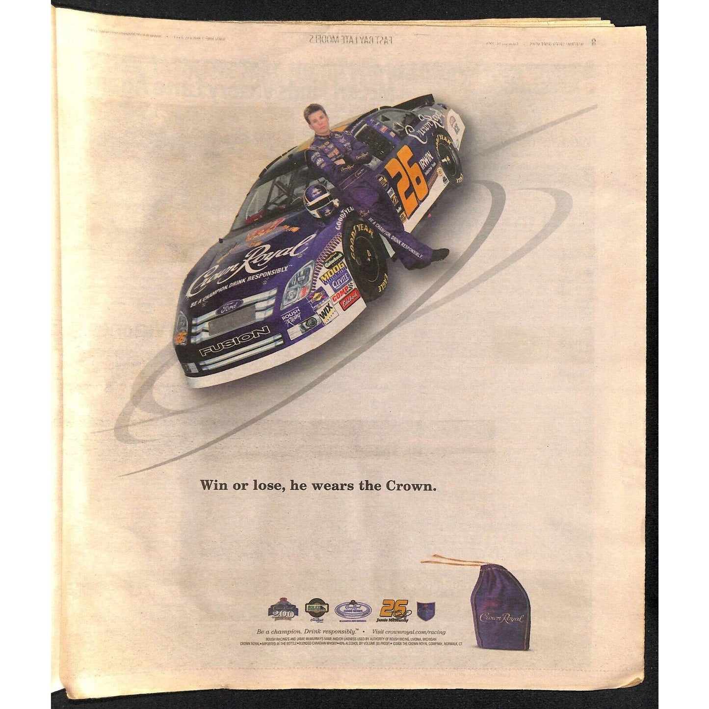 National Speed Sport News 2/15 2006 Scott Riggs Cover Racing 42pp VGC