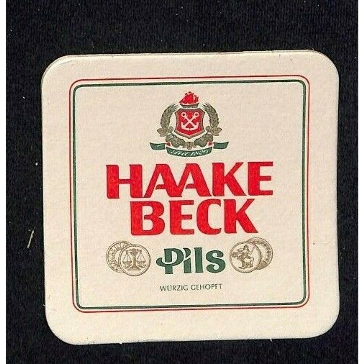 Vintage Mostly German Beer Coasters c60's-90's Group of 6 - incl. Beck