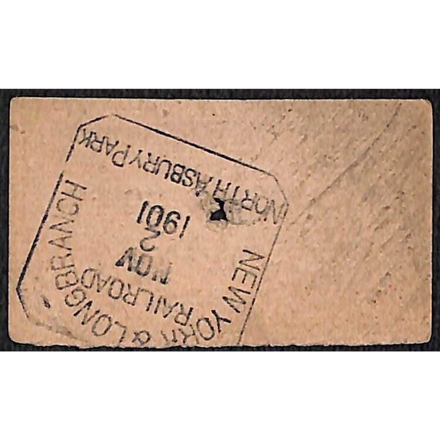 New York & Long Branch Railroad 1901 North Asbury Park to Philadelphia #165
