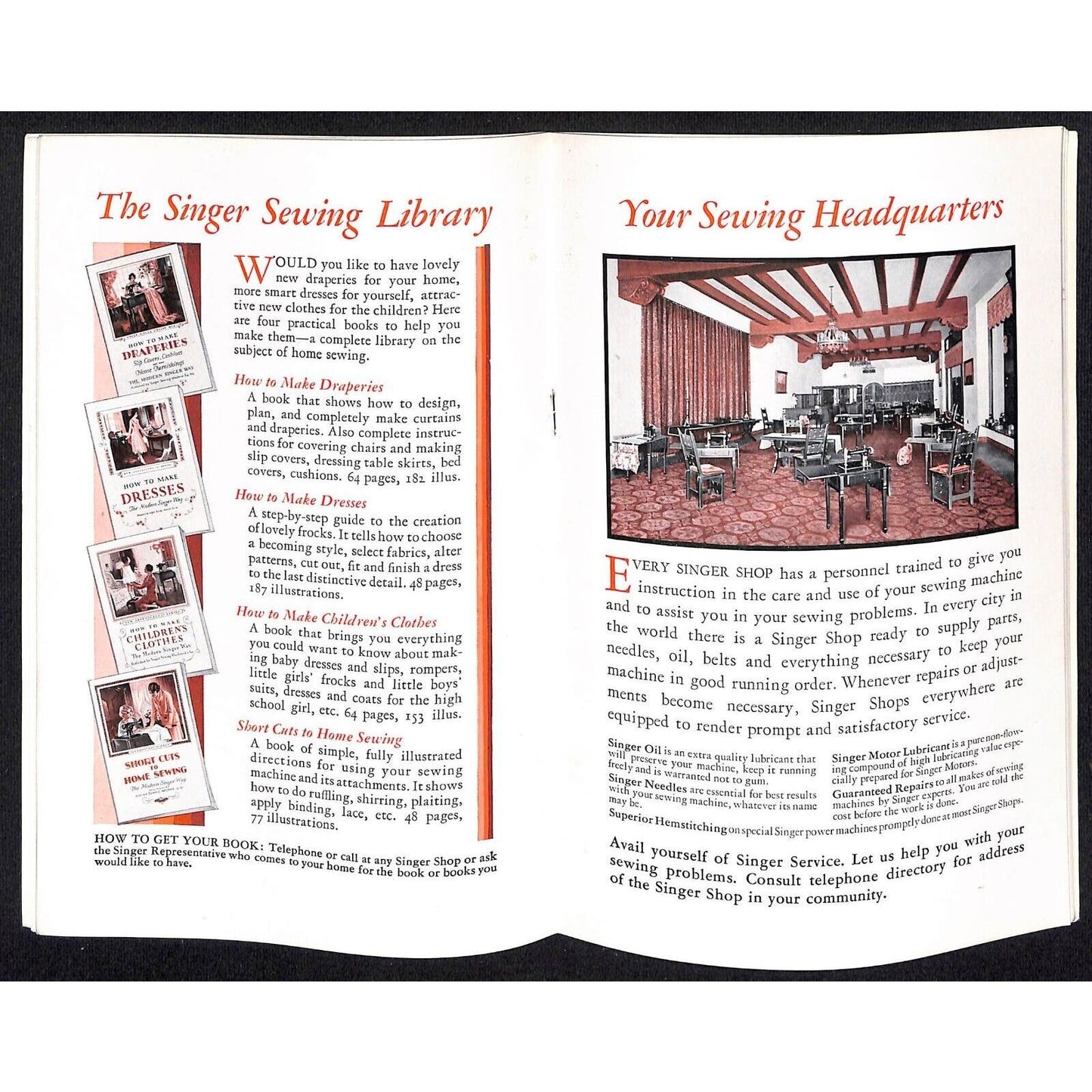 How to Make Dresses The Modern Singer Way Booklet 1930 48pp Singer Sewing VGC