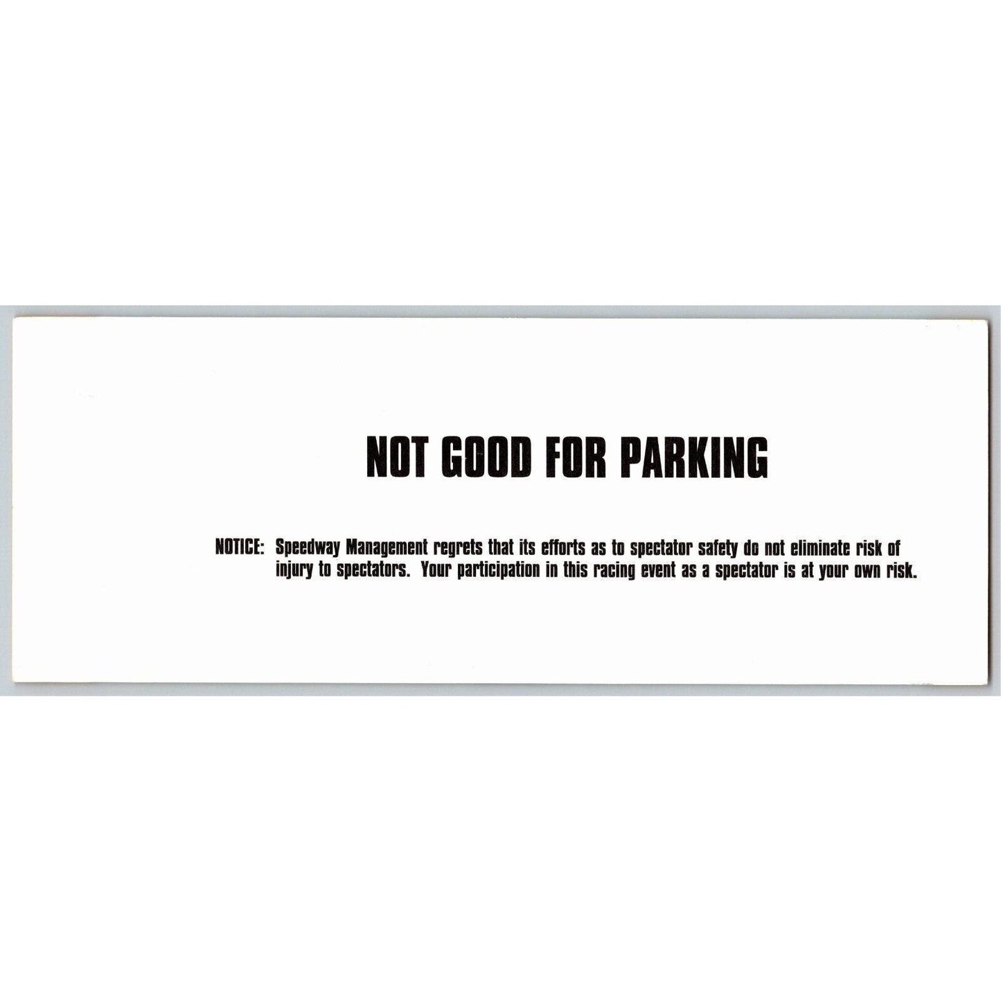 2000 Indy 500 Wed 5/24 Pagoda Terrace Unused Ticket IMS #8