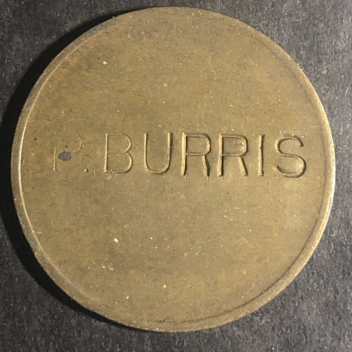 Niagara, NY Niagara Gasoline Corp. 15 Third St. c1929-33 Brass Token 29.5mm