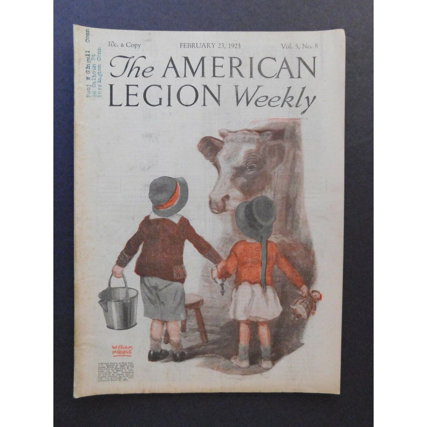 "The American Legion Weekly" Feb 1923 - 30 pgs.