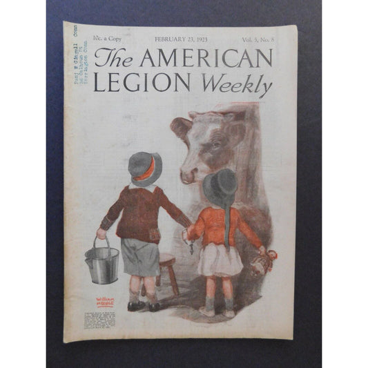 "The American Legion Weekly" Feb 1923 - 30 pgs.