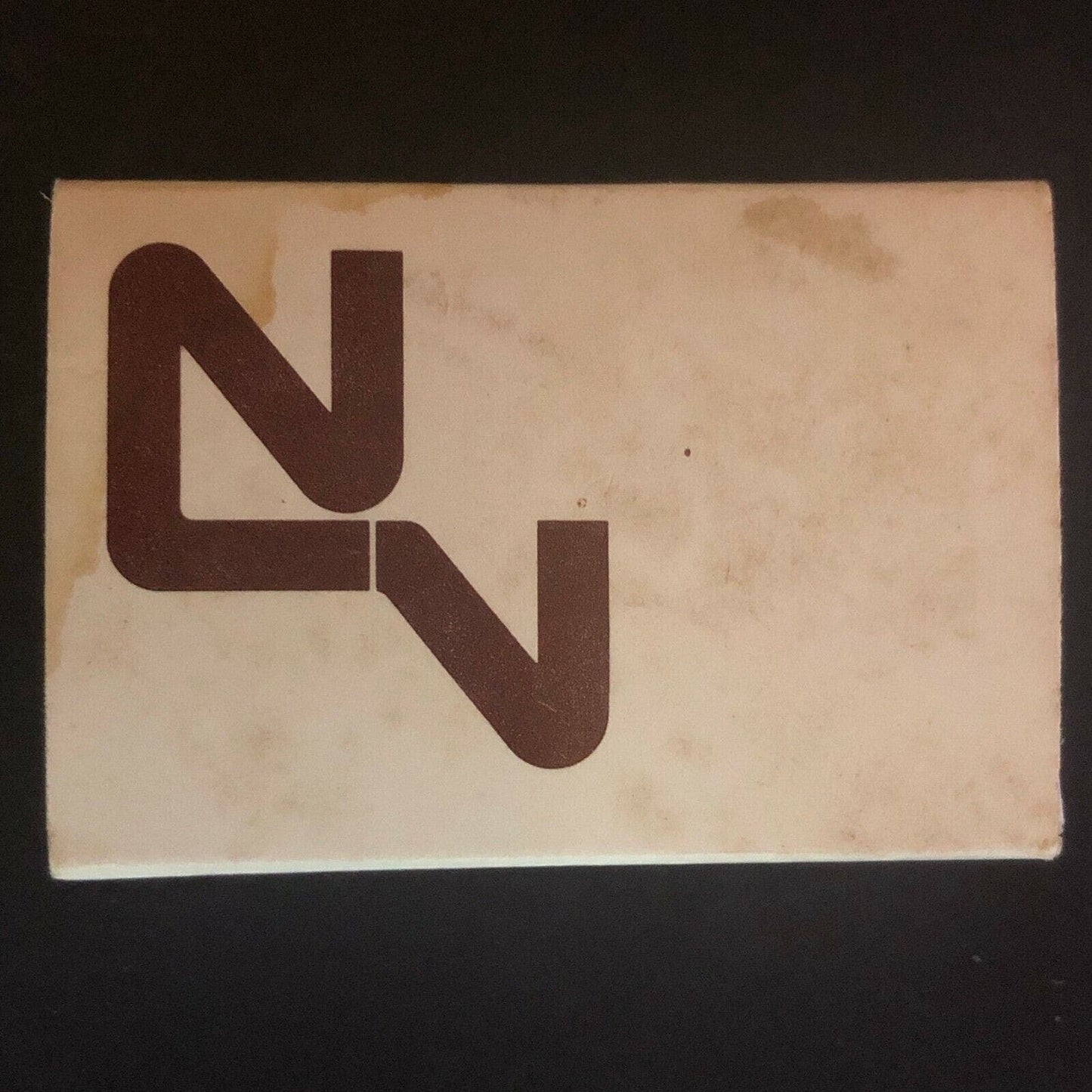 c1970's-80's Wooden Matchbox Matchbook Nicholas Village Motor Inn Clarks Summit