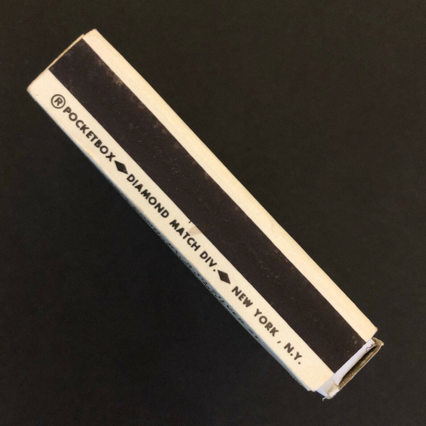 c1980-90 's Vintage Wooden Matchbox Matchbook "Town Farms Inn" Middletown, CT