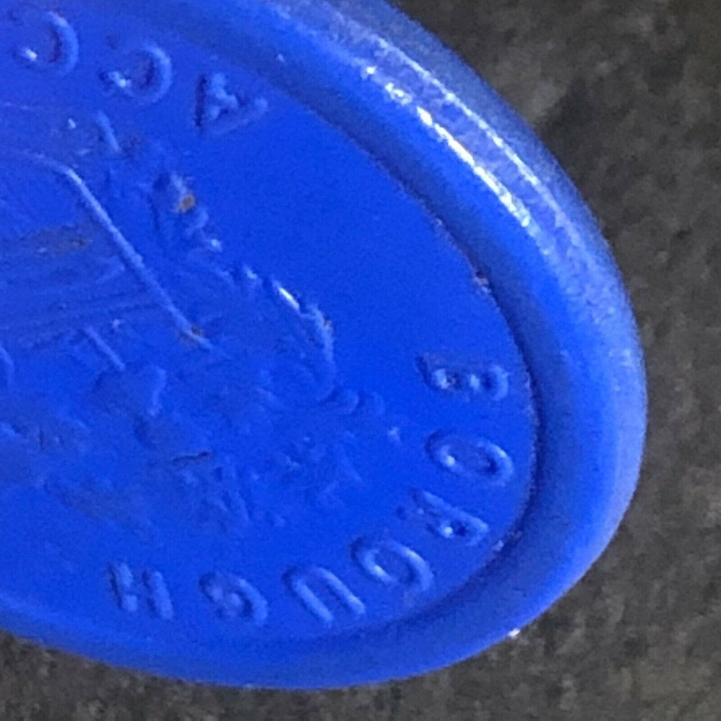 Accrington Transport England Plastic Token Blue 2D 22mm c50's-60's