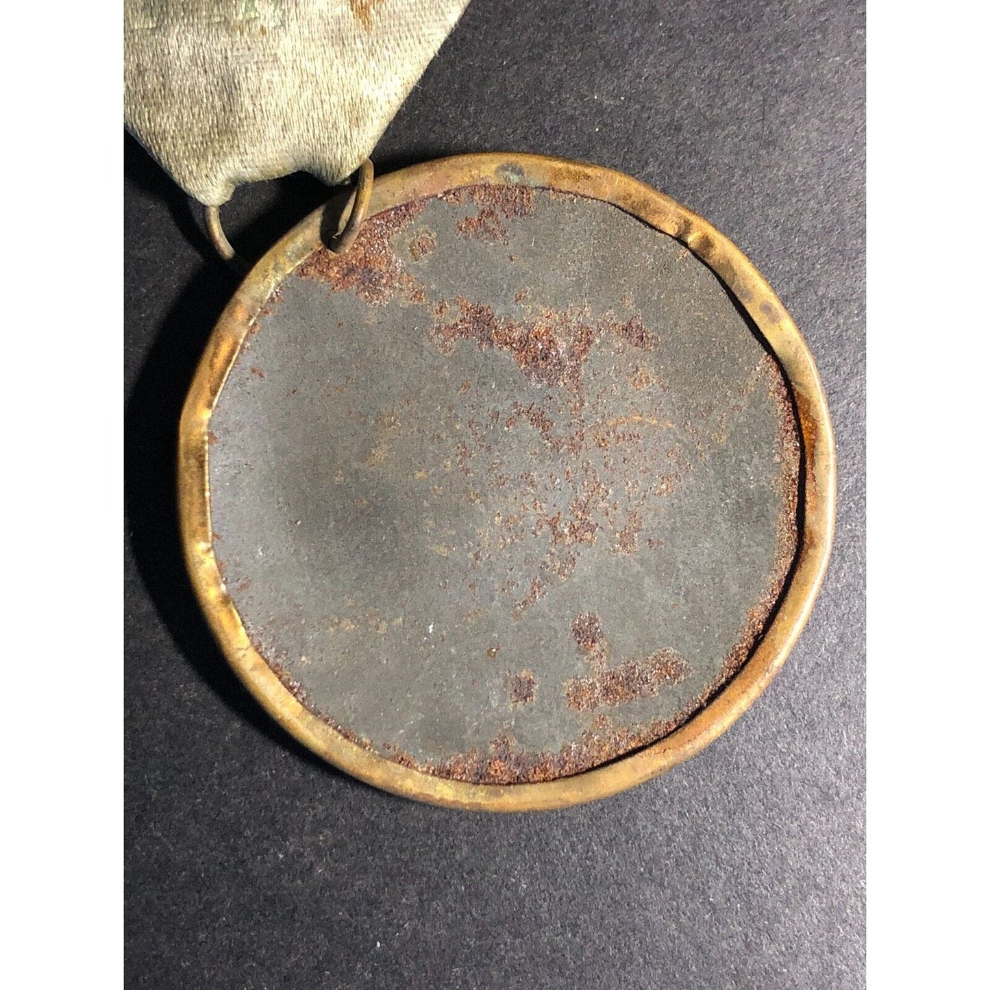 F. Hitchcock Outing of Fish Mongers Ass'n Vintage Steel Pinback Button 1902