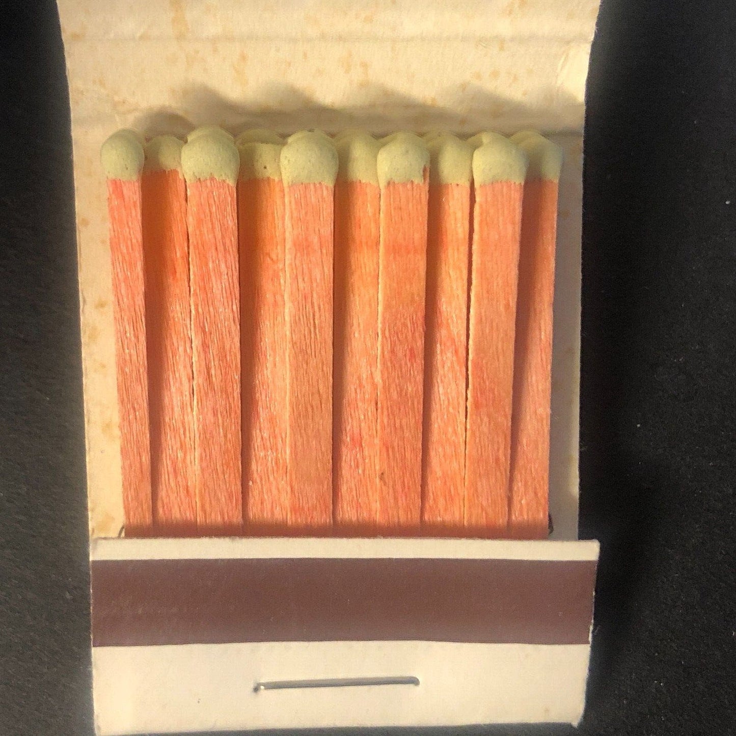Hotel Airport Zurich / Glattbrugg Vintage Full Matchbook Wooden c1960's-73