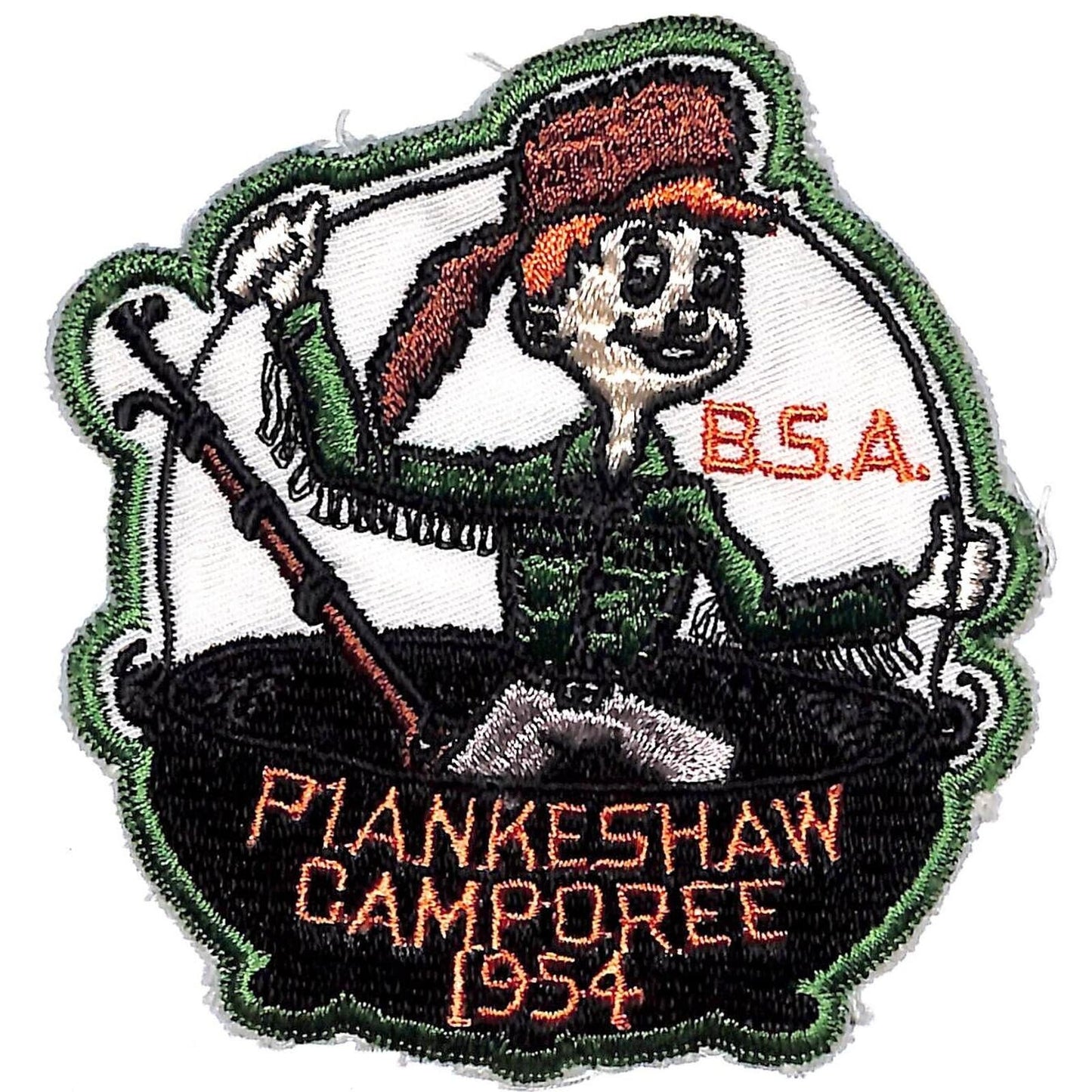 BSA Patch Piankeshaw Council Camporee 1954 Scarce VGC