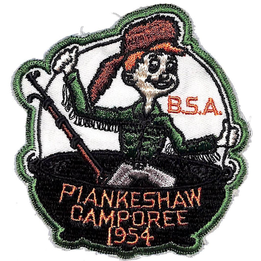 BSA Patch Piankeshaw Council Camporee 1954 Scarce VGC
