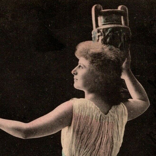 c1905 Vintage Russian RPPC* Theatre / Stage / Screen Actress Postcard (4329)
