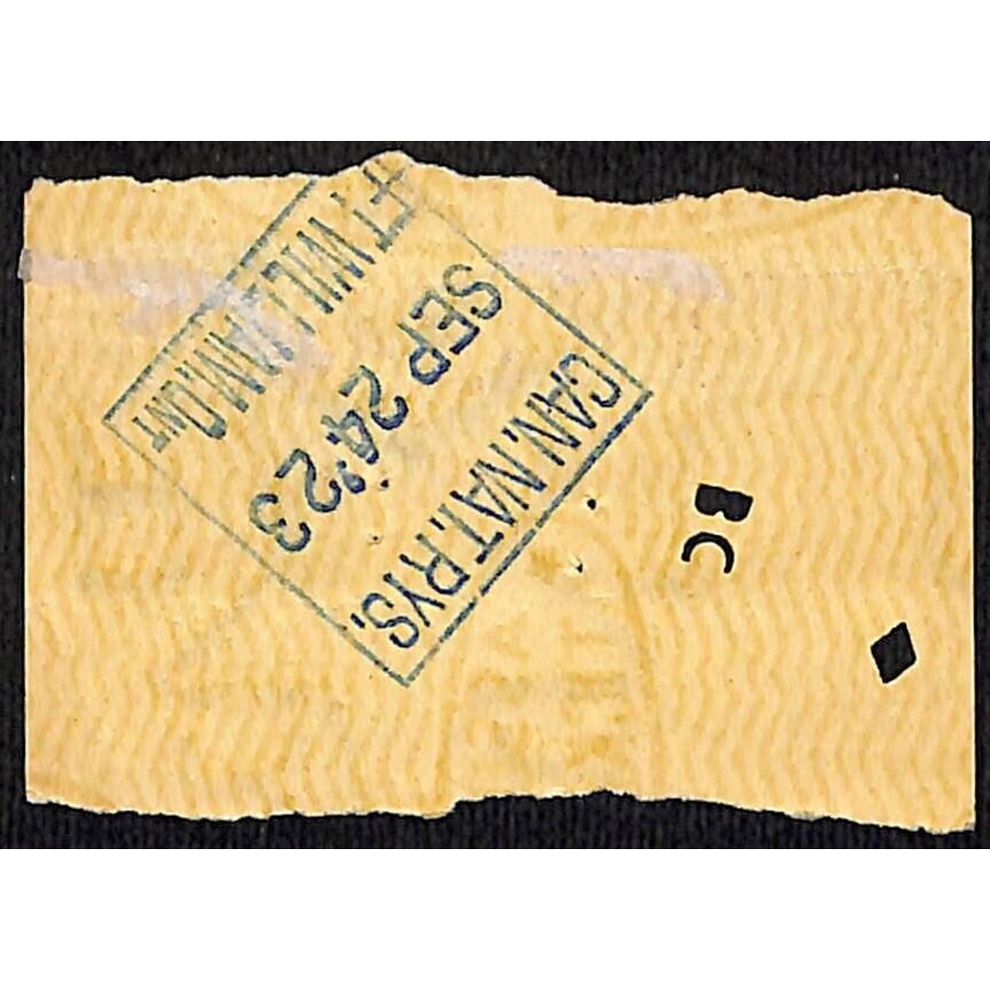 Northern Navigation Railroad Ticket 1923 Omaha, NE St. Paul, MN #2390