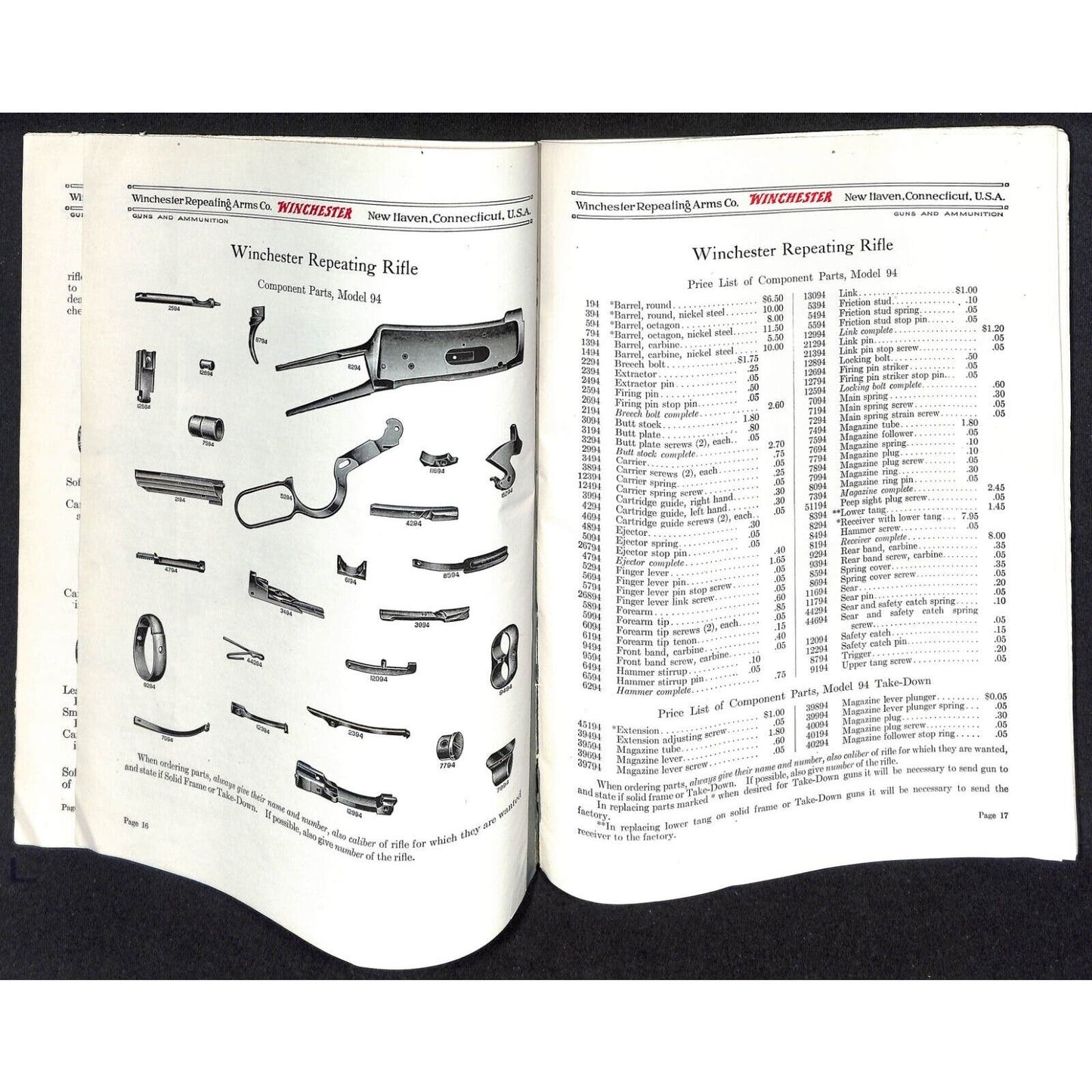 Winchester World Standard Guns SC Catalog No. 82 208pp w/ Prices 1920 Scarce