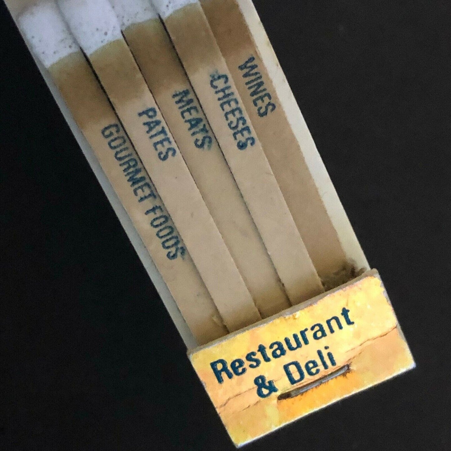 c1970's-80's 10 Strike Matchbook "Incredibles Fine Foods & Wine" Sarasota, FLA