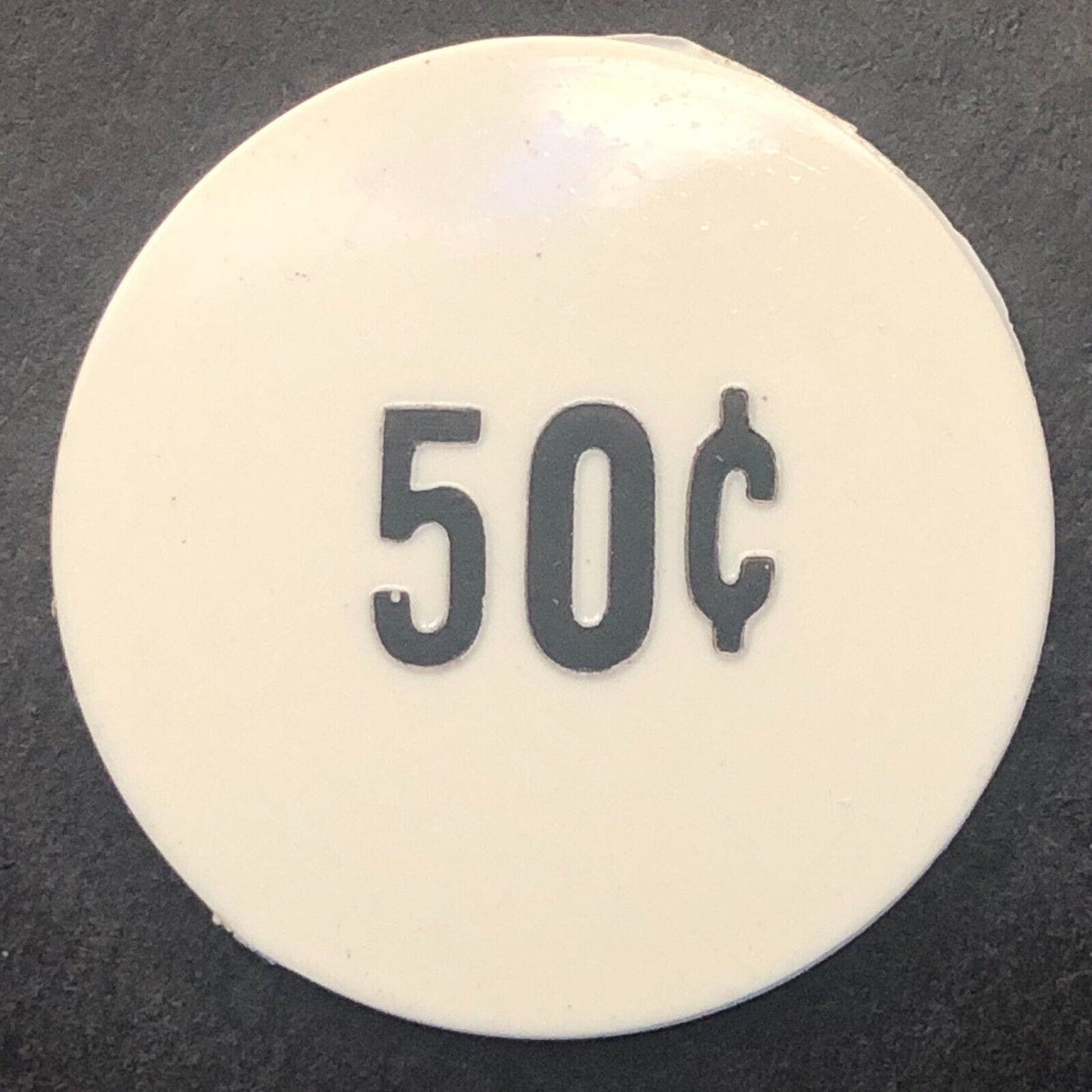 Iola Country Club WI Plastic 50¢ Trade Token 28mm c1960's-70's