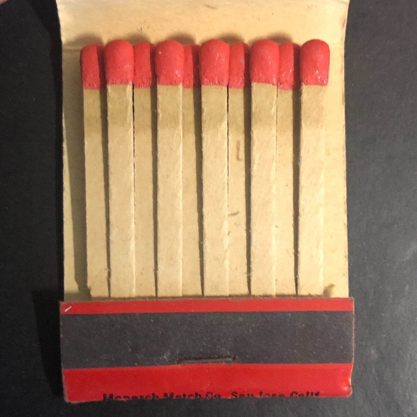 Whittier, CA Collins Trim Shop Full Matchbook c1950's Scarce