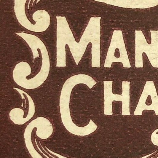 c1940's-50's Full Matchbook "Mangam's Chateau" Theatre Restaurant Lyons, ILL