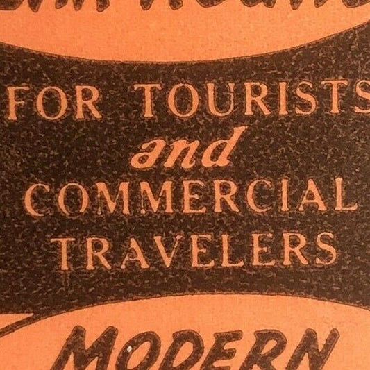 1940's-50's Full Matchbook "Motel Bradford" Route 5 Bradford, VT