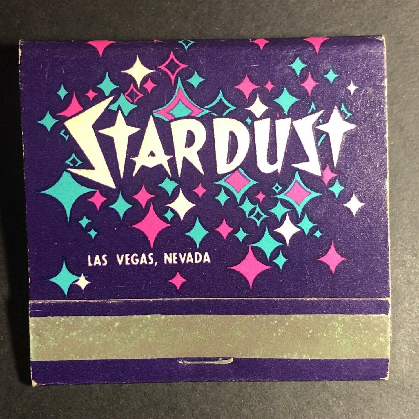1980's Full Matchbook Stardust "Home of the Lido of Paris" Las Vegas, NV