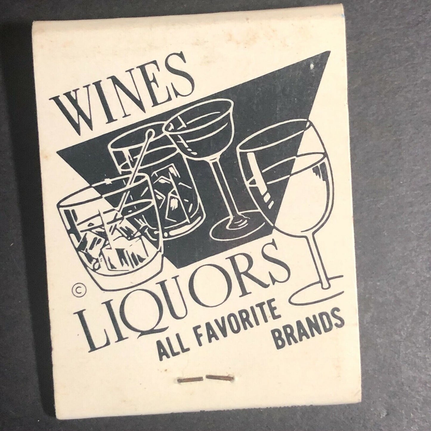 Jess Wines & Liquors - Seymour, CT 1960's-70's Full Matchbook