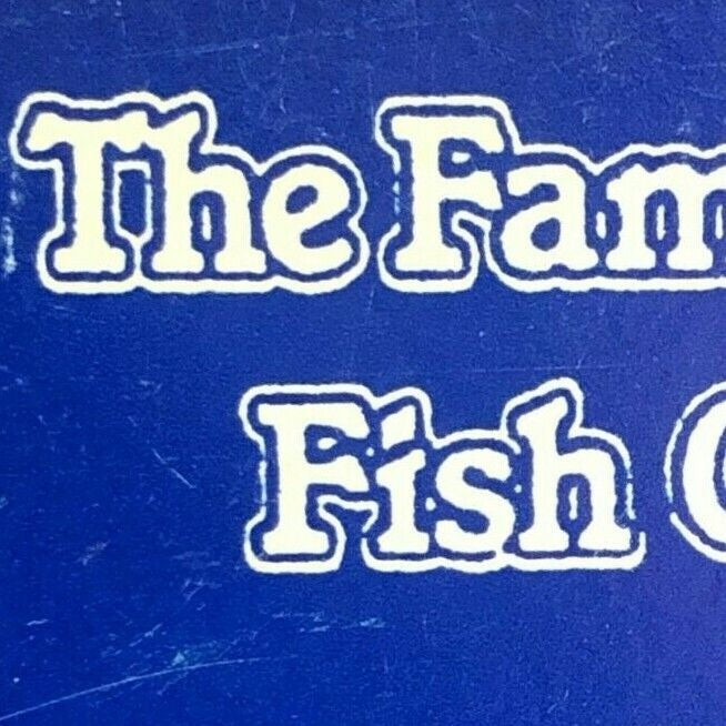 The Famous Fish Co. Vintage c1970's-80's Full Matchbook