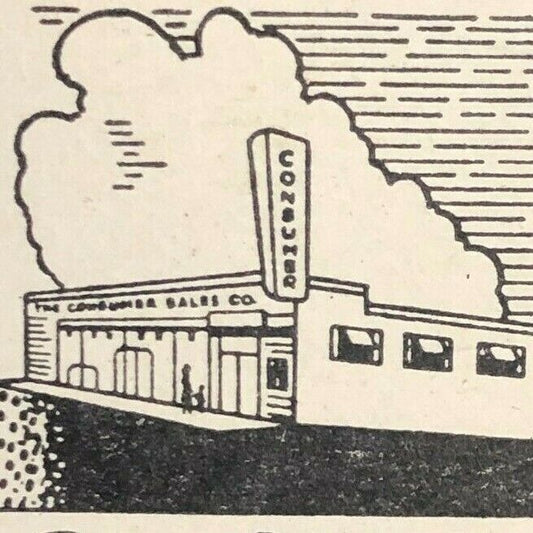 1940-50's Full Matchbook Advertising - Consumer Sales Appliances - Hartford, CT